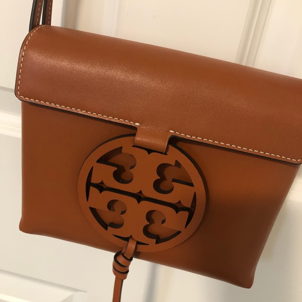 Tory Burch Miller Cross-Body Brown